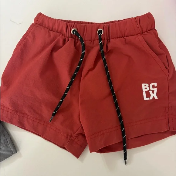 Bayco Kids' Swim Trunks - Red and Gray - Picture 4 of 8